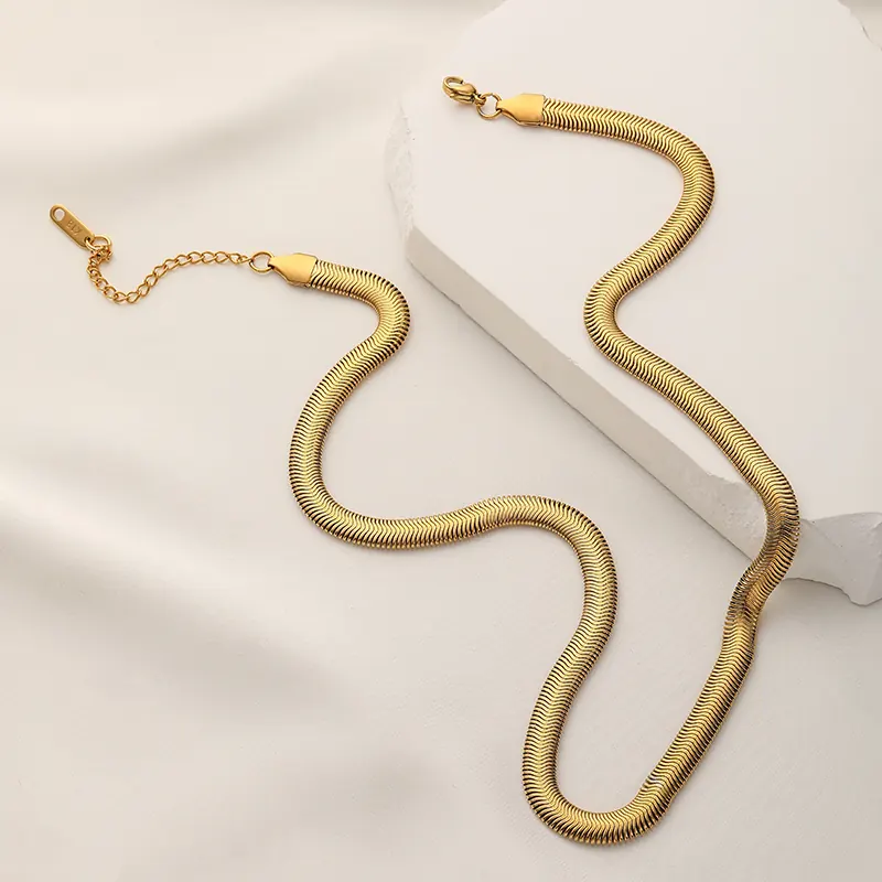 nkhH316L-Stainless-Steel-Thick-Snake-Bone-Necklace-For-Women-Punk-Hip-Hop-2023-Trend-Party-Gift