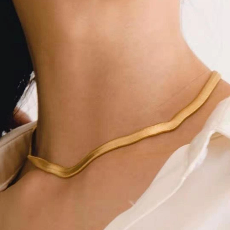 ooH8Gold-Plated-Stainless-Steel-Snake-Chain-Necklace-Bracelets-For-Women-8mm-Choker-Necklace-Stacking-Jewelry